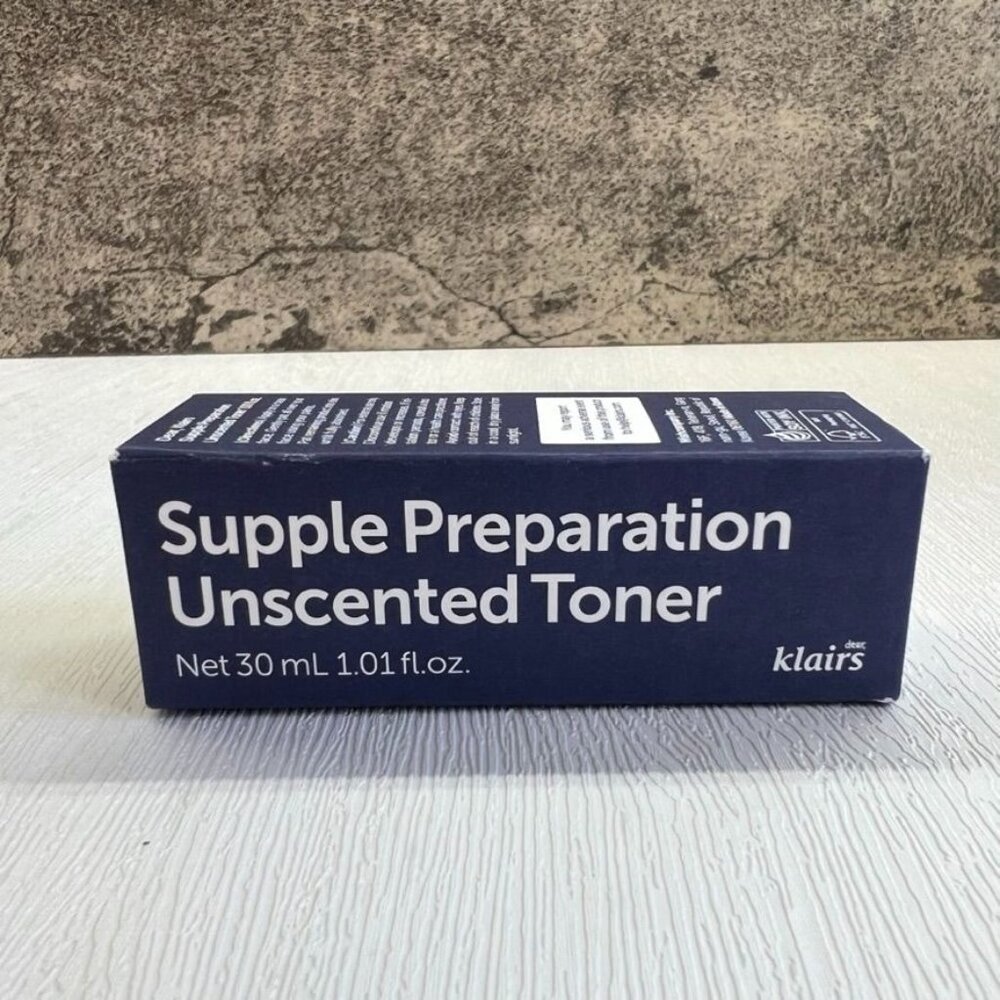 Dear Klairs Supple Preparation Unscented Toner 30ml 1.01oz New